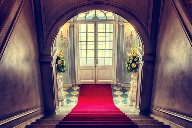 staircase, foyer, residence